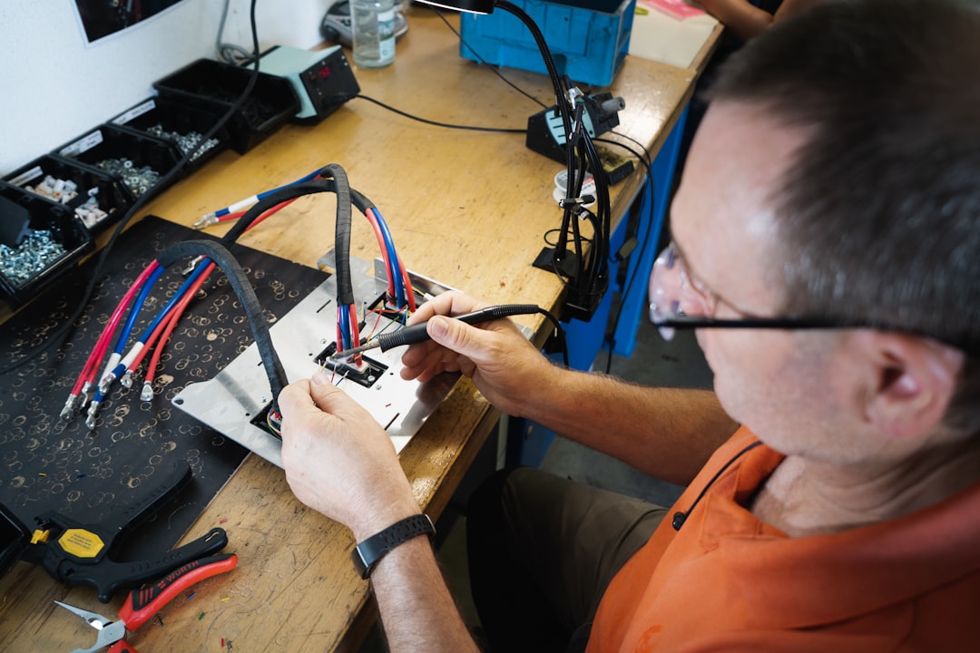 our-services-2 Soldering our wire harness for Kumpan electric scooters. 💚